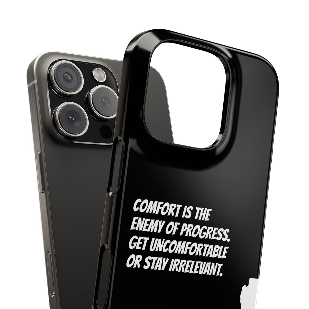 Motivational Slim Phone Case - Dark Quote Design