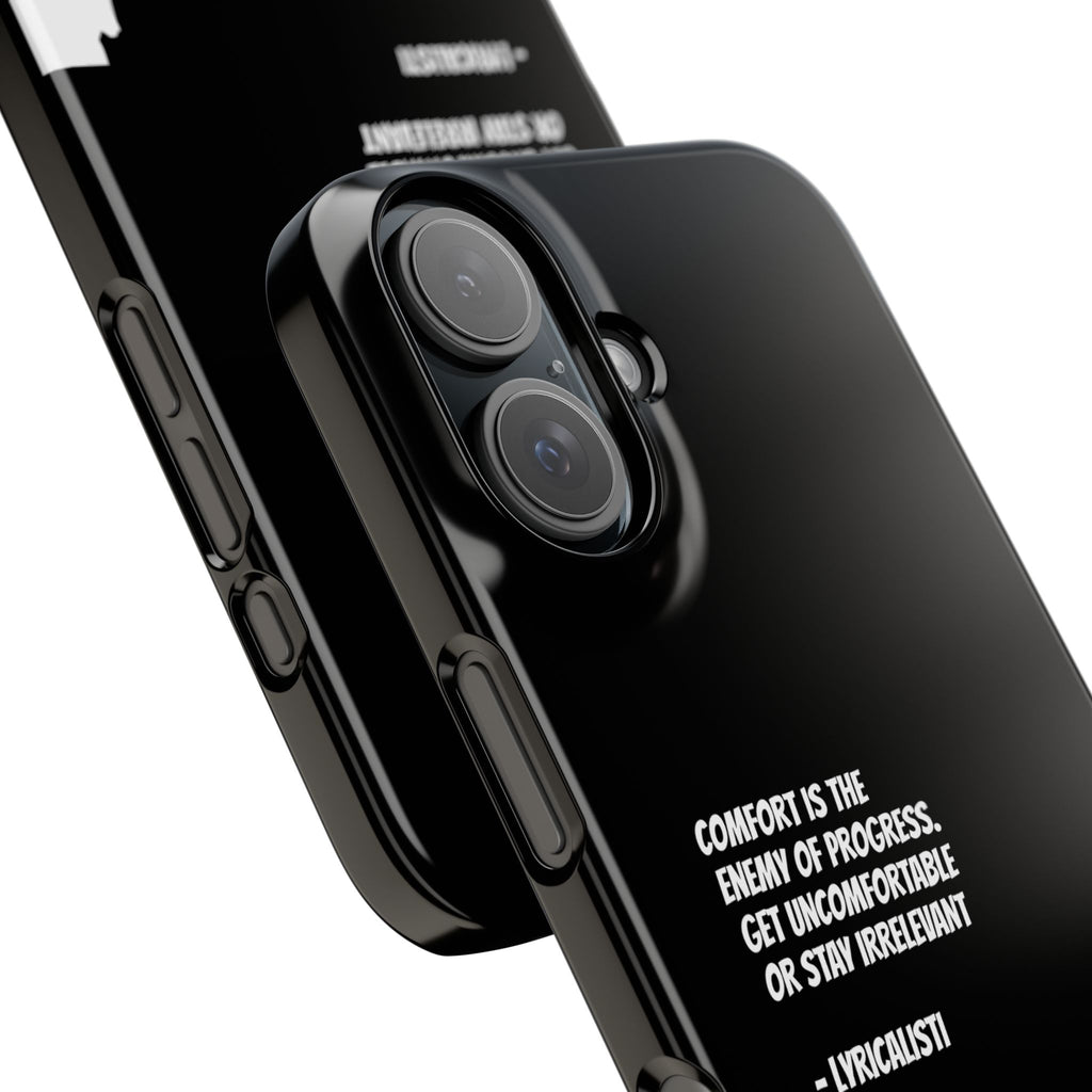 Motivational Slim Phone Case - Dark Quote Design